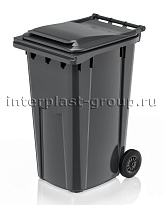 Контейнер для мусора 240 л серый облегченный 240 серый в Миассе Контейнер для мусора 240 л серый облегченный 240 серый в Миассе