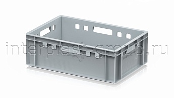 Ящик для мяса и колбасных изделий Е-2 серый в Миассе