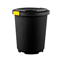 Мусорный бак с крышкой - воронкой 105 л темно-серый 105 темно-серый в Миассе Мусорный бак с крышкой - воронкой 105 л темно-серый 105 темно-серый в Миассе