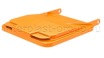 Комплект крышки для контейнера 120 л. оранжевая  оранжевый в Миассе