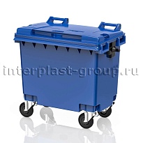 Контейнер для мусора 660 л голубой 660 голубой в Миассе
