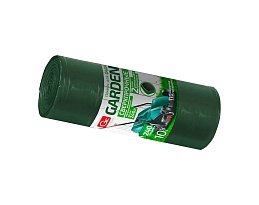 Мешки для мусора 240 л, двухслойные, зеленый, в рулоне 10 шт., ПВД 35 мкм, 1400х1100 мм, GRIFON PROFF GARDEN, 101-520 в Миассе Мешки для мусора 240 л, двухслойные, зеленый, в рулоне 10 шт., ПВД 35 мкм, 1400х1100 мм, GRIFON PROFF GARDEN, 101-520 в Миассе