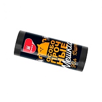 Мешки для мусора 90 л, черные, рулон 15 шт., ПНД, 20 мкм, 850х650 мм, Особопрочные, МП7825 в Миассе Мешки для мусора 90 л, черные, рулон 15 шт., ПНД, 20 мкм, 850х650 мм, Особопрочные, МП7825 в Миассе